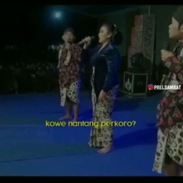 Story Wa - Budayakan Misuh - percil lucu di gertak mbak Proborini