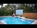 My backyard theater system | DIY Outdoor Movie Theater