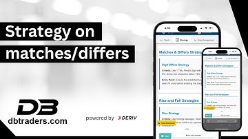 Matches And Differs Strategy #deriv