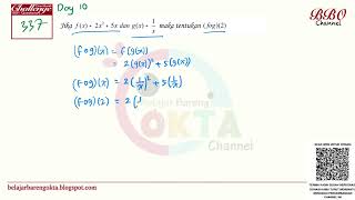 How to Evaluate Composite Functions Fast - Algebra Challenge #337 | BBO Math