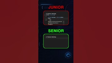 Junior vs. Senior in C# | Pattern Matching 🚀