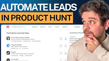 Scrape & Connect w/ Leads in Product Hunt (Automated)