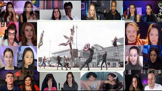 Team Iron Man vs Team Cap Airport Battle Scene - Captain America: Civil War | Reaction Mashup