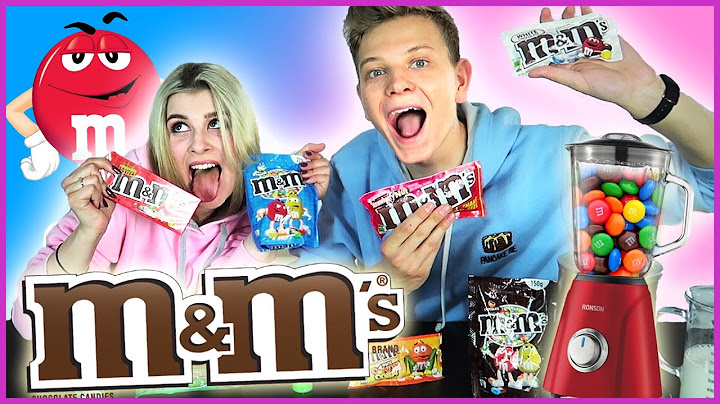 M&M's SMOOTHIE CHALLENGE!😱 - Słodkości #11 | Dominik Rupiński