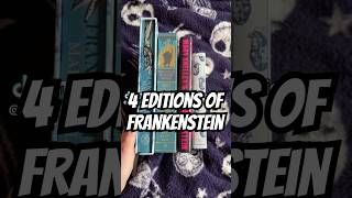 Which is your favourite edition of Frankenstein | #maryshelley #thebride #books