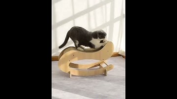 Cat scratch pad shaker cat litter cardboard house corrugated lounge chair furniture scratching toys