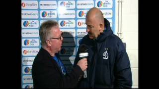 Interview With Stanislav Cherchesov After Dynamo Moscows Victory Against Ifk Eborg