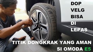 Titik Dongkrak yang Aman si OMODA E5