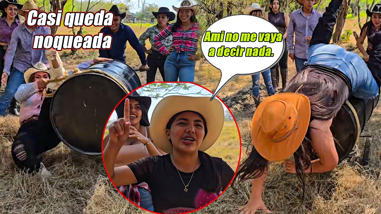 Dayana protagoniza una fuerte caída en el toro mecánico🤣,Julissa se revela.