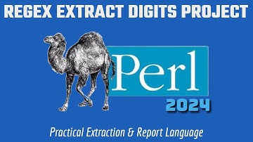 Learn Perl Regex - Extract Digits From Files & Strings - Mini Project 2024