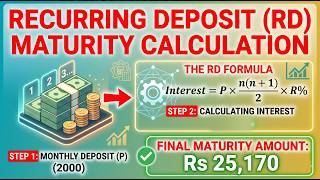 Master Recurring Deposit Calculations in Just 4 Minutes! (RD Interest Formula)