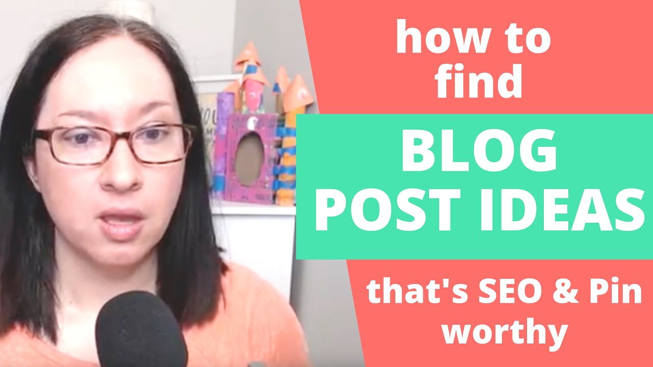 How to Find Blog Topics That Are SEO and Pinterest Worthy