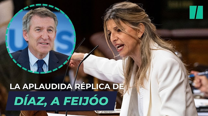 La aplaudida réplica de YOLANDA DÍAZ a FEIJÓO recordándole la CORRUPCIÓN del PP