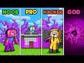 Minecraft - BACTERIA PLAGUE WARS! (NOOB vs PRO vs HACKER vs GOD)