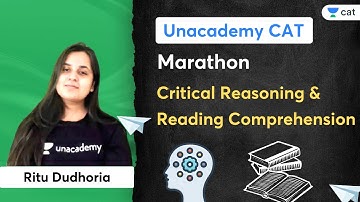 Marathon | Critical Reasoning & Reading Comprehension | Ritu Dudhoria