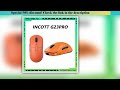 Exclusive Incott G23 Pro Sensor Fast Charge Gaming Mouse 8k Dual Mode Wireless Bluetooth Custom Gami