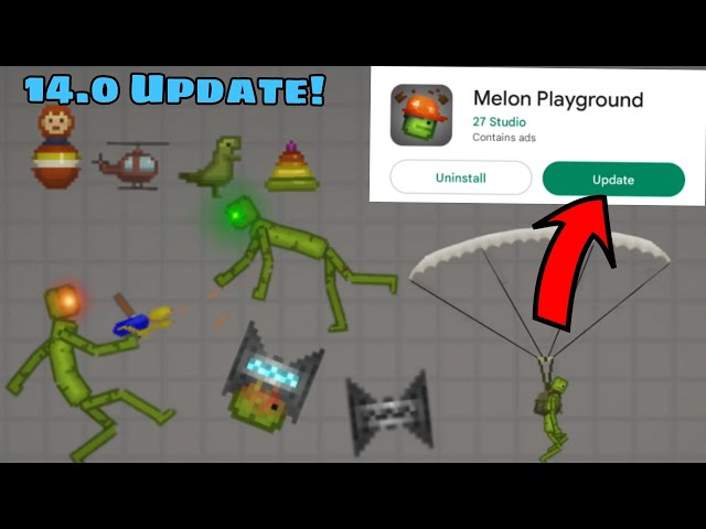 Melon Playground Finally Update New 14.0 NOW!!! NEW THINGS HERE!