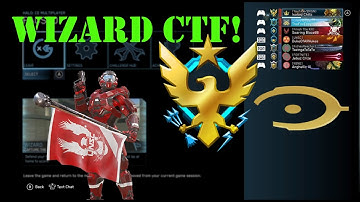 3 Flags in 2 minutes!? Halo CE MCC MAX Rank 5-0 CTF gameplay on Wizard!