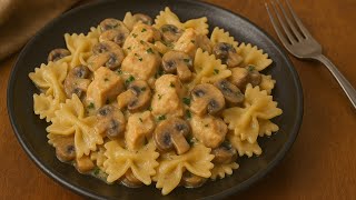 Creamy Mushroom Chicken I Quick Comfort Food at Home screenshot 1