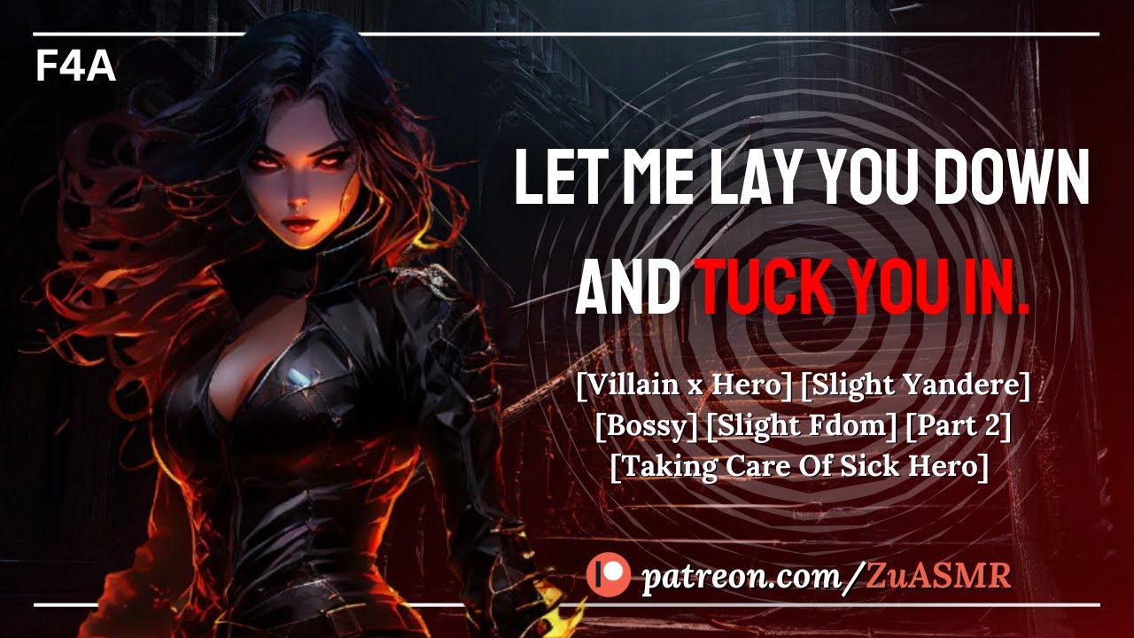 Dominant Villain Forces You To Stay In Bed [F4A] [Fdom] [Sick Hero] [Bossy] [Yandere][ASMR Roleplay]