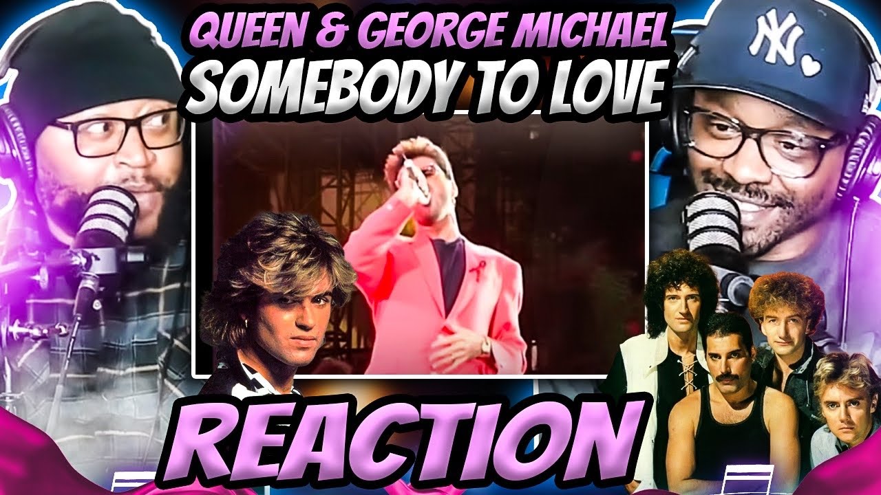 Queen & George Michael - Somebody To Love (REACTION) #queen  #georgemichael #reaction #trending