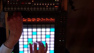 Having fun jamming with the Push