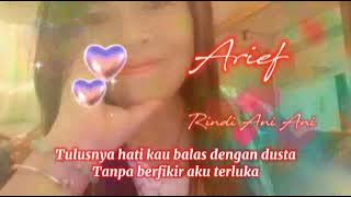 SIA SIA MERAJUT CINTA_lirik lagu ARIEF_cover lagu Rindy Ani