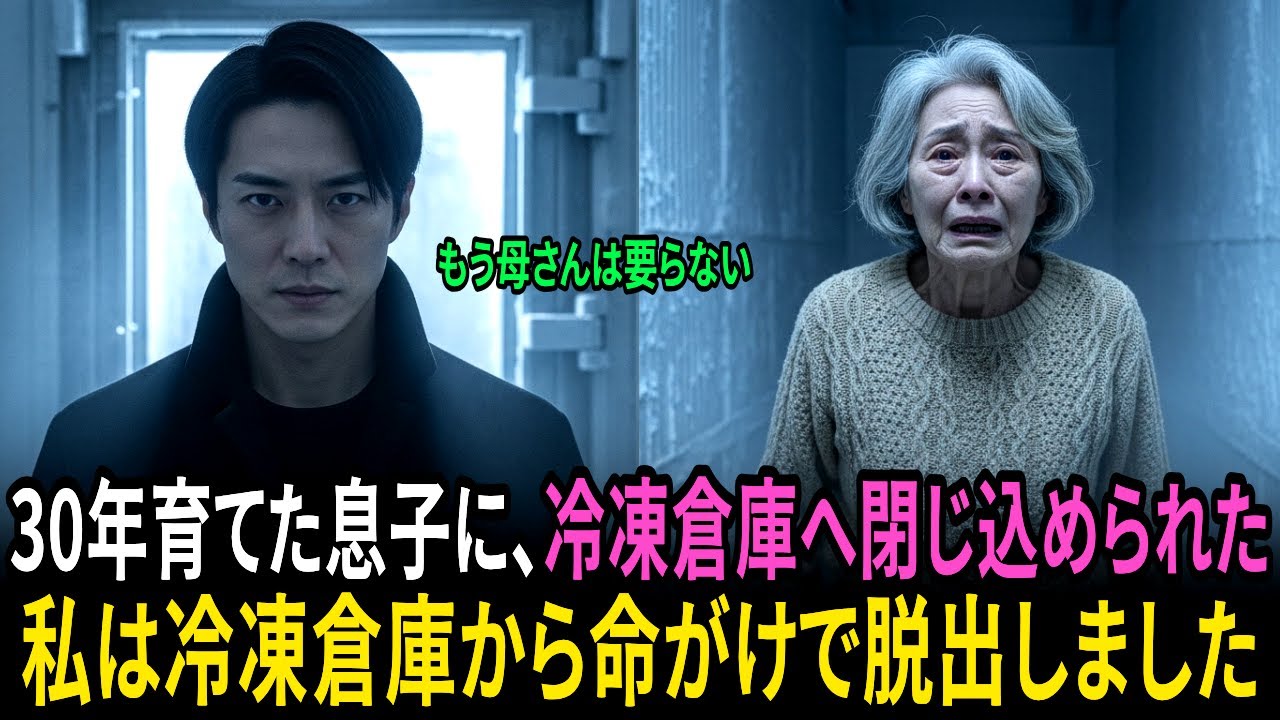 30年育てた息子に、冷凍倉庫へ閉じ込められた。私はら命がけで脱出しました｜人生ストーリーラジオ｜オーディオブック｜