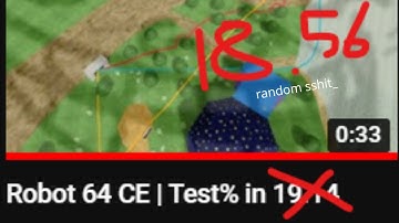 robot 64 test% 18.56 | random sshit_