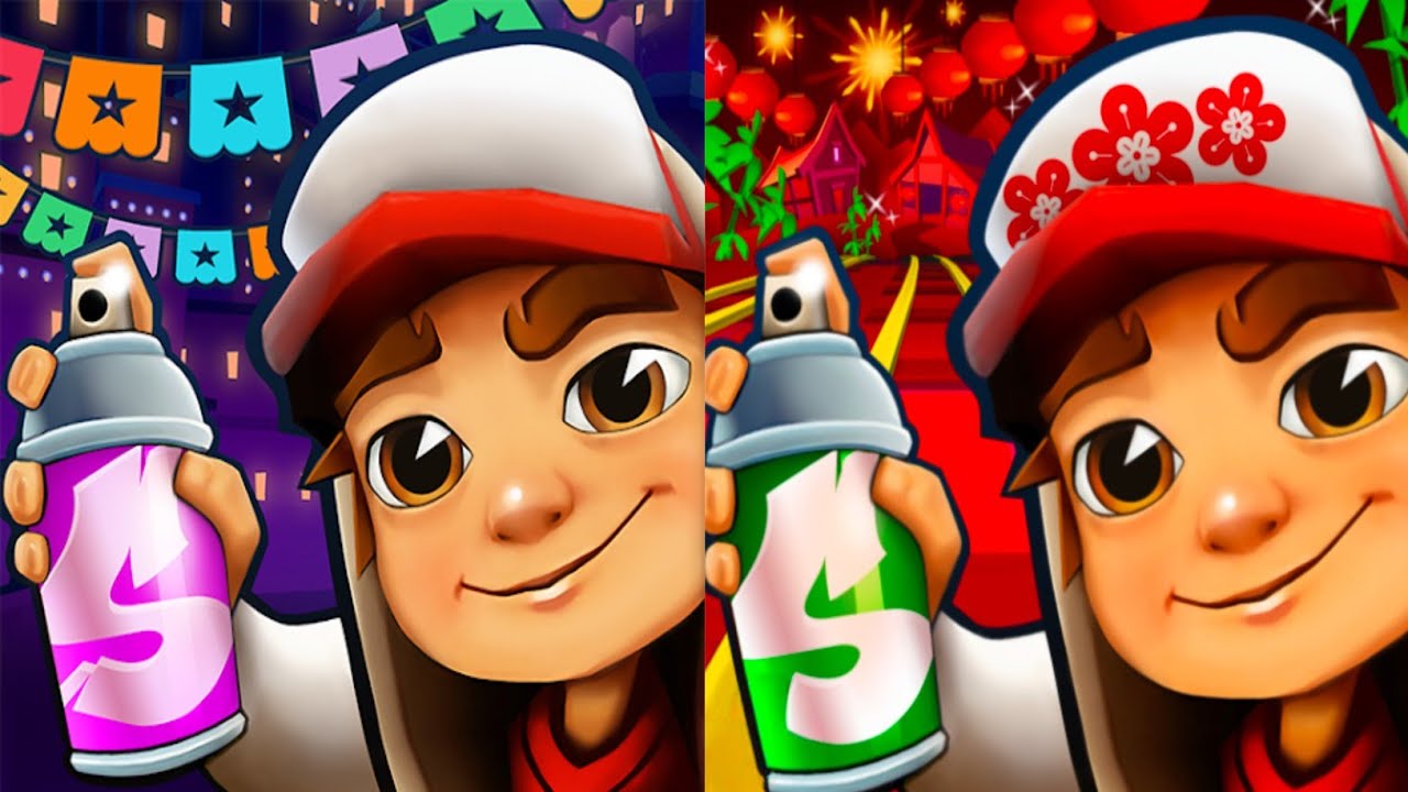 Subway surfers: Lunar new year 2022 🆚 Mexico 2025 Map Comparison 