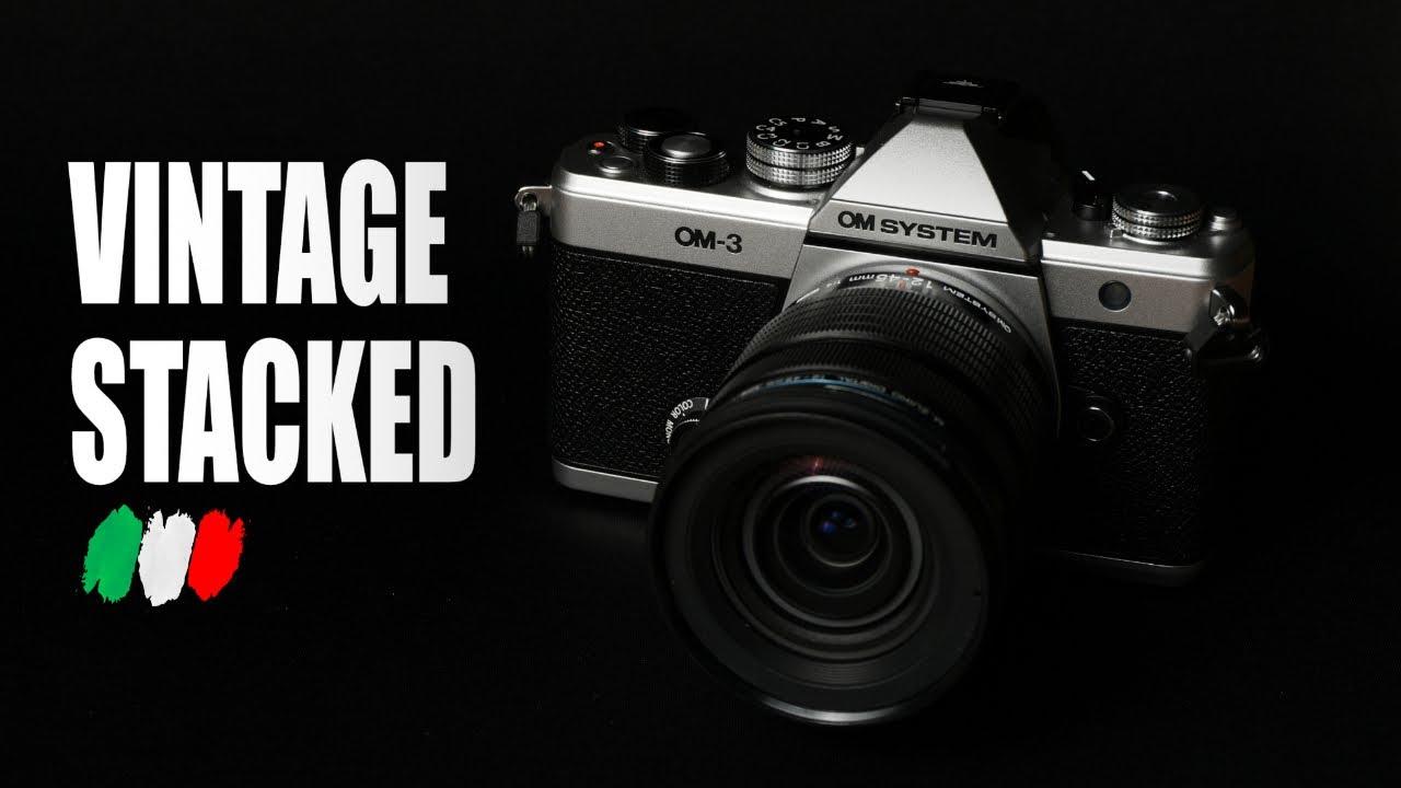 OM SYSTEM OM-3 - Stile vintage, anima moderna