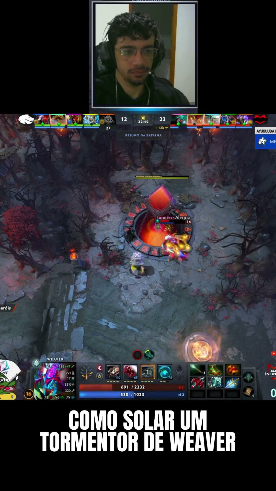 Como solar uma tormentor de weaver #weaver