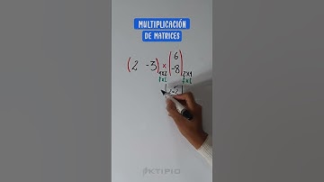 Producto de Matrices #tutorial #algebralineal