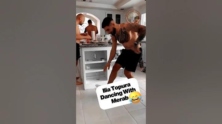 Ilia Topuria Dancing With Merab 😂 #shorts