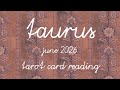 Taurus ·༻𐫱༺· June 2026 Tarot Card Reading