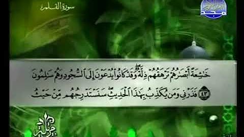 الجزء التاسع والعشرون 29 من القرآن الكريم بصوت الشيخ توفيق الصائغ