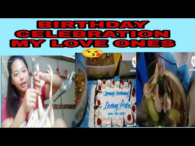 Birthday celebration my love ones ] subscribe my channel Angie TV class=