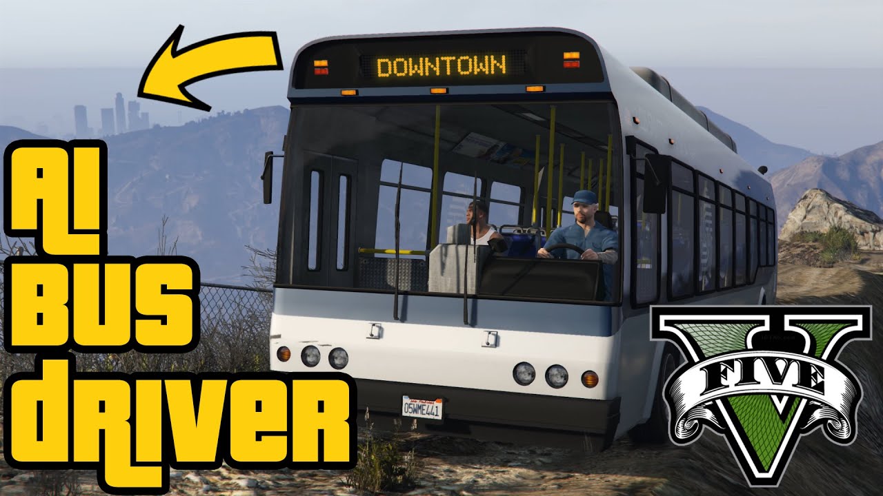 Ls Bus Ride Bus Driver is a long way from Downtown LS (testing driving AI) - YouTube