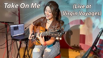 Josephine Alexandra - Take On Me (Live at Virgin Voyages) | Fingerstyle Guitar Cover