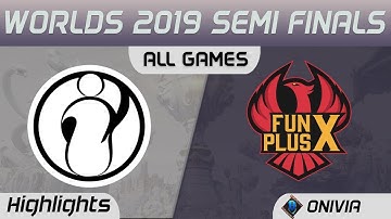 IG vs FPX Series Highlights Worlds 2019 Semi Finals Invictus Gaming vs FunPlus Phoenix by Onivia