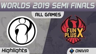 IG vs FPX Highlights All Games Worlds 2019 Semi Finals Invictus Gaming vs FunPlus Phoenix by Onivia