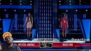 Download Music Box vs Melissa Jimenez "Girl on Fire" The Voice 2014 Final Battles Reaction Mp3 and Video Music Box vs Melissa Jimenez "Girl on Fire" The Voice 2014 Final Battles Reaction