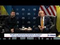 Trump on Zelensky: "I think we've developed a really good relationship."