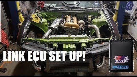 Link ECU set up and knock control