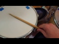 HOW TO DO A GRAVITY BLAST / ONE-HANDED SNARE ROLL (SIMPLE TUTORIAL)