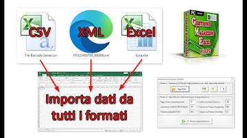 Come importare in Excel dati da fattura elettronica (XML), file CSV - Gestione magazzino Facile