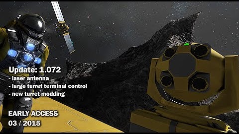 Space Engineers - Update 01.072: Laser Antenna