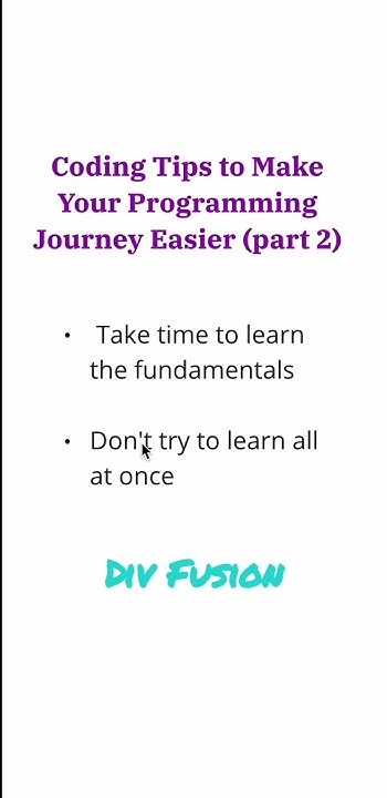 coding tips for beginners (part 2) | tips and tricks |#coding | # ...