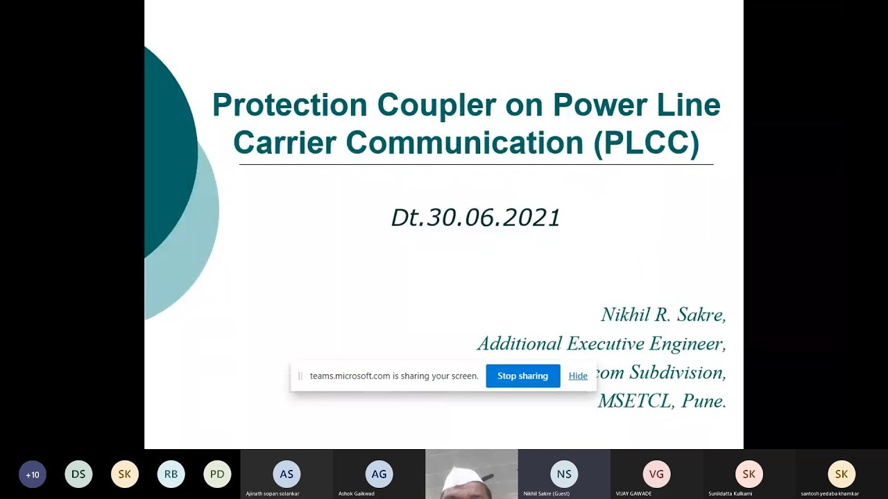 Protection Coupler on Power Line Carrier Communication by Nikhil Sakre ...