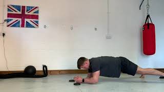 Plank plate push